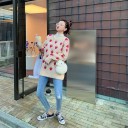Pull femme avec des fruits 5