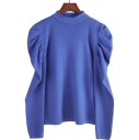 Pull femme avec des manches bouffantes 7