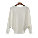 Pull femme avec des manches chauve-souris 2