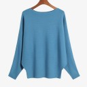 Pull femme avec des manches chauve-souris 4
