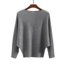 Pull femme avec des manches chauve-souris 5