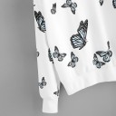 Pull femme avec des papillons 2