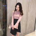 Pull femme avec épaules dénudées G366 2
