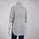 Pull femme avec fente 1