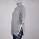 Pull femme avec fente 4
