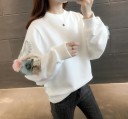 Pull femme avec fleurs 1
