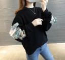 Pull femme avec fleurs 2