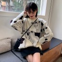 Pull Femme avec Imprimé de Vaches 2