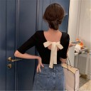 Pull Femme avec Nœud A2342 5