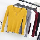 Pull femme avec perles A2122 1