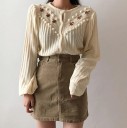 Pull femme avec pompons 3