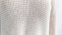 Pull femme blanc G331 4