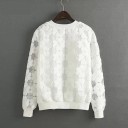 Pull femme blanc 2