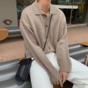 Pull homme à boutons F279 4