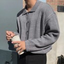 Pull homme à boutons F279 5