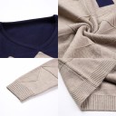 Pull homme à motif F204 2