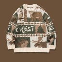 Pull homme animaux 1