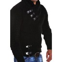 Pull homme avec col F235 1