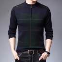 Pull homme avec zip F205 7
