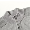 Pull homme avec zip F240 1