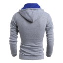 Pull homme avec zip F289 2