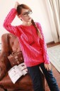 Pull moderne pour femmes - Rose 5