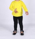 Pull pour enfants avec fermeture à boutons J3287 2