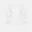 Pull pour femmes avec des manches bouffantes 5