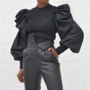 Pull pour femmes avec des manches bouffantes 1