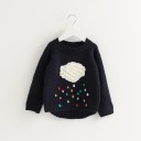 Pull pour fille avec un nuage J1897 2