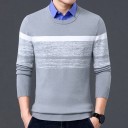 Pull pour homme avec col F199 3