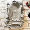 Pull pour homme avec col roulé F179 3