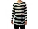 Pull pour homme avec des trous F182 1