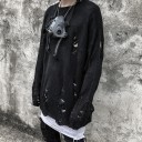 Pull pour homme avec des trous 2