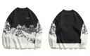 Pull pour homme avec montagnes 3
