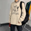 Pull pour homme avec un chat F236 2