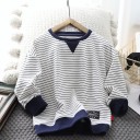 Pull rayé pour enfants L581 1