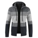 Pull zippé pour homme F176 6