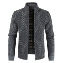 Pull zippé pour homme F208 7