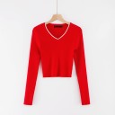 Pullover curto feminino 2