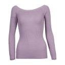 Pullover da donna con spalle scoperte 19