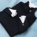 Pullover de Gola Alta Feminino G295 2