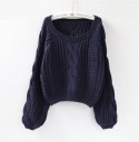 Pullover de malha feminino 2