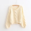 Pullover de malha feminino 4