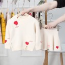 Pullover e saia para menina L1509 3