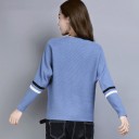 Pullover feminino com mangas morcego G414 2