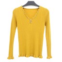 Pullover feminino com pérolas A2122 2