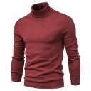 Pullover masculino com gola alta F171 8