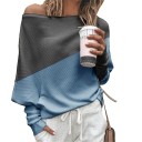 Pulover bicolor pentru femei B54 5