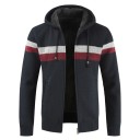 Pulover cu fermoar pentru bărbați F176 5
